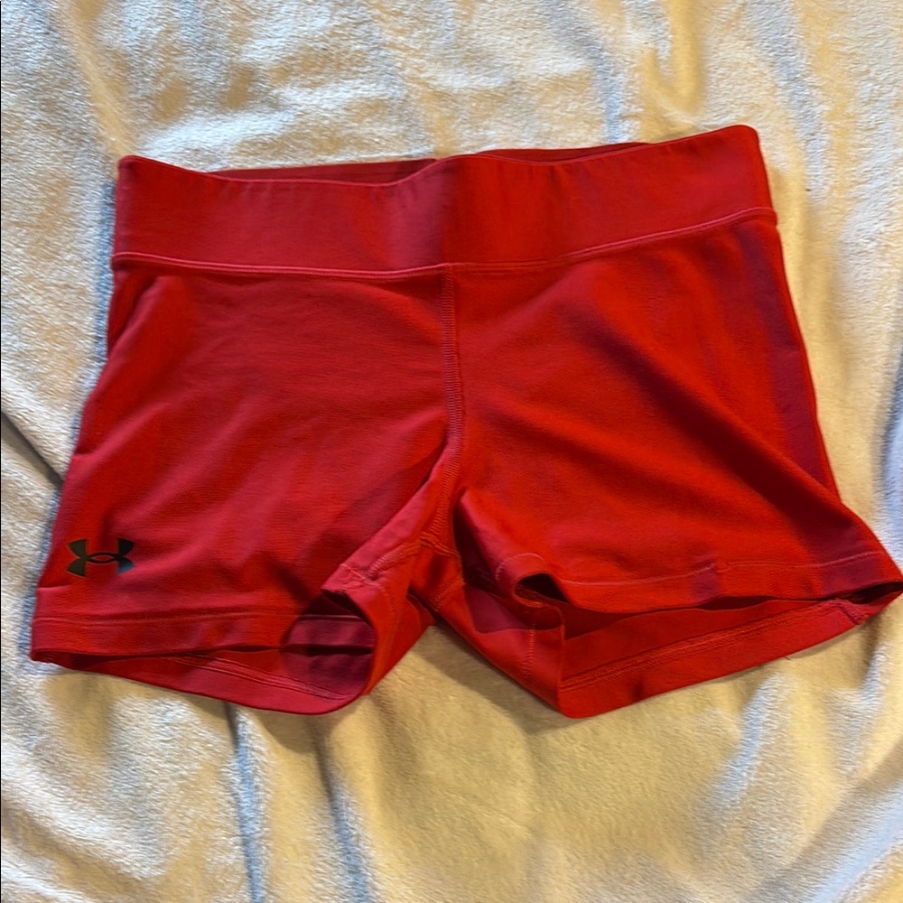 Under Armour Women's Red Shorts